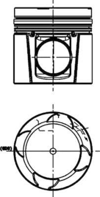 Kolbenschmidt 40733600 — Tłok
