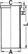 Kolbenschmidt 89941190 - Tuleja cylindra