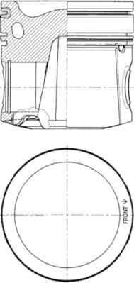 Kolbenschmidt 41082620 — Tłok