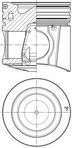 Kolbenschmidt 41078600 — Tłok