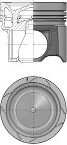 Kolbenschmidt 41178600 — Tłok