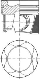 Kolbenschmidt 41861600 — Tłok