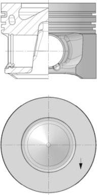 Kolbenschmidt 41265620 — Tłok