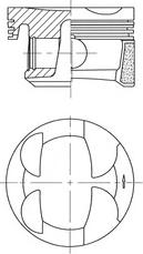 Kolbenschmidt 41705600 — Tłok