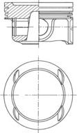 Kolbenschmidt 41784600 - TŁOK OPEL OPEL ASTRA 1.4T 12- STD