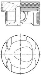Kolbenschmidt 41727600 — Tłok