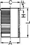 Kolbenschmidt 89500110 - Tuleja cylindra