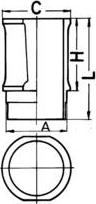 Kolbenschmidt 89301110 — Tuleja cylindrowa
