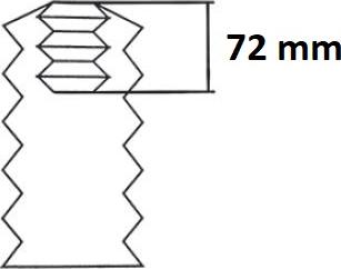 KYB 910366 — Zestaw ochrony przeciwpyłowej, amortyzator