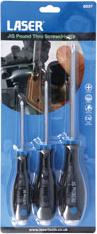 Laser Tools 8037 - WKRĘTAKI JIS DO PODBIJANIA - ZESTAW 3 SZT