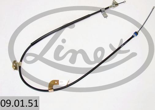 Linex 09.01.51 — Cięgło, hamulec postojowy
