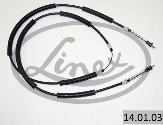 Linex 14.01.03 — Cięgło, hamulec postojowy