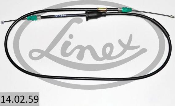 Linex 14.02.59 — Cięgło, hamulec postojowy
