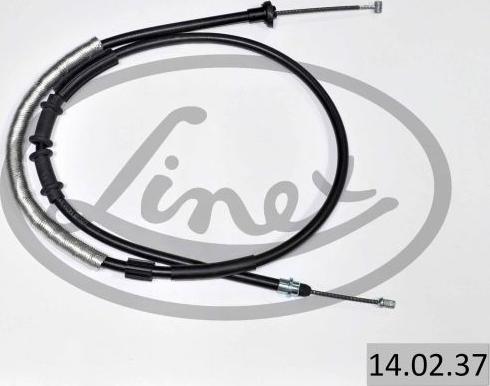 Linex 14.02.37 — Cięgło, hamulec postojowy