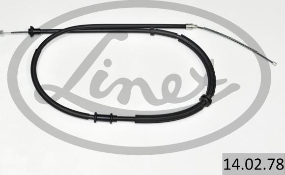 Linex 14.02.78 — Cięgło, hamulec postojowy