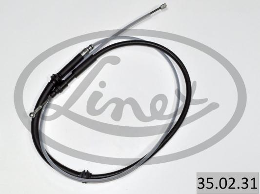 Linex 35.02.31 — Cięgło, hamulec postojowy