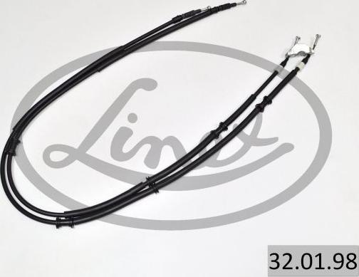 Linex 32.01.98 — Cięgło, hamulec postojowy