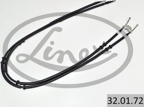 Linex 32.01.72 - LINKA HAM. RĘCZ. OPEL T. ZAFIRA 99-05 LE-PR KPL.