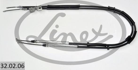 Linex 32.02.06 - LINKA HAM. RĘCZ. OPEL T. CORSA 1.0-1.4 06-14 LE-PR KPL.