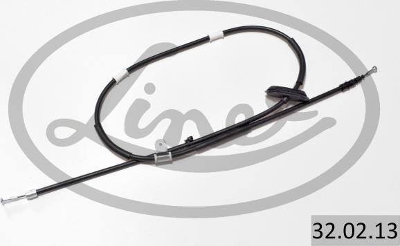 Linex 32.02.13 — Cięgło, hamulec postojowy
