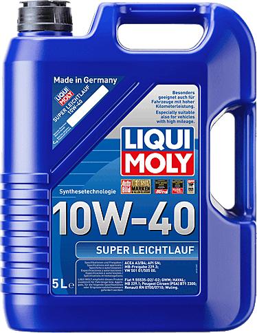 Liqui Moly 9505 - OLEJ LIQUI MOLY 10W40 5L SUPER LEICHTLAUF - 505.00 - 229.1