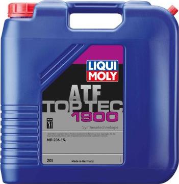 Liqui Moly 3649 - OLEJ LIQUI MOLY ATF TOP TEC 1900 20L MB 236.15
