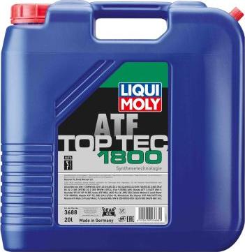 Liqui Moly 3688 - OLEJ LIQUI MOLY TOP TEC 1800 20L - DEXRON VI - FORD MERCON LV