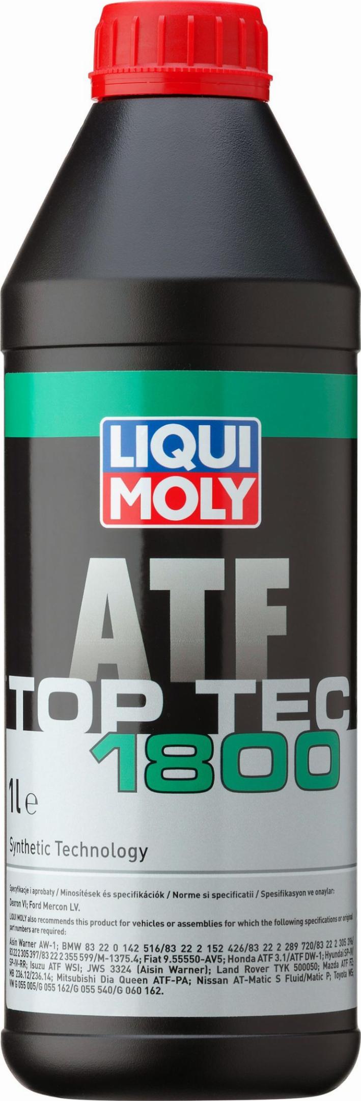 Liqui Moly 20461 - OLEJ LIQUI MOLY TOP TEC 1800 1L - DEXRON VI - FORD MERCON LV