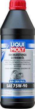 Liqui Moly 20462 - OLEJ LIQUI MOLY 75W90 1L GL4 - FORD ESD-M2C 175-A - 501.50G50 - ZF TE-ML 08 - PRZEKŁADNIOWY