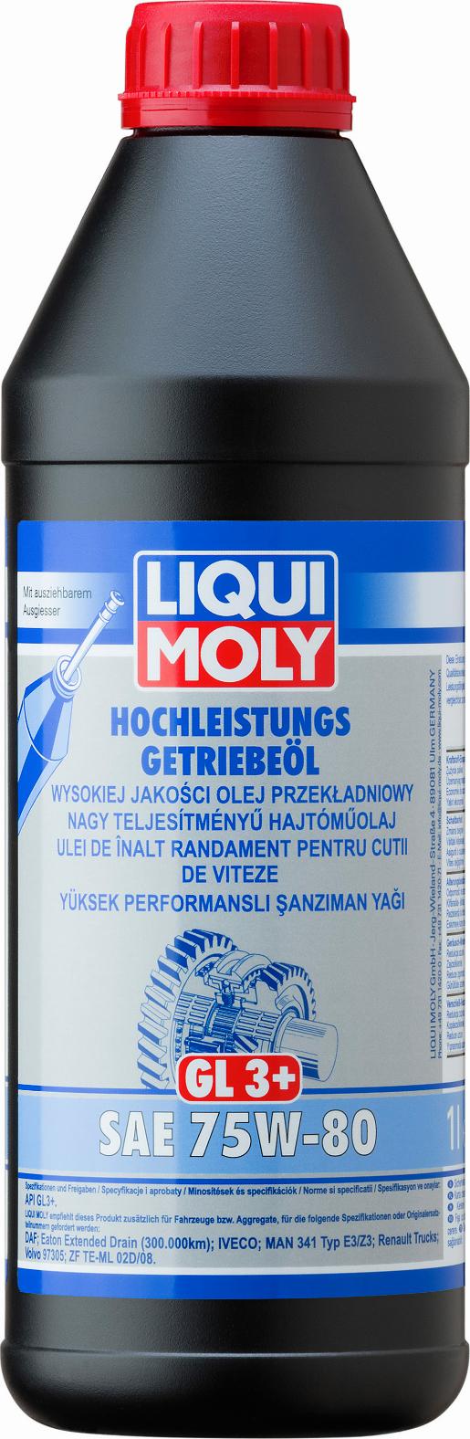 Liqui Moly P000229 — Olej przekładniowy do skrzyni biegów