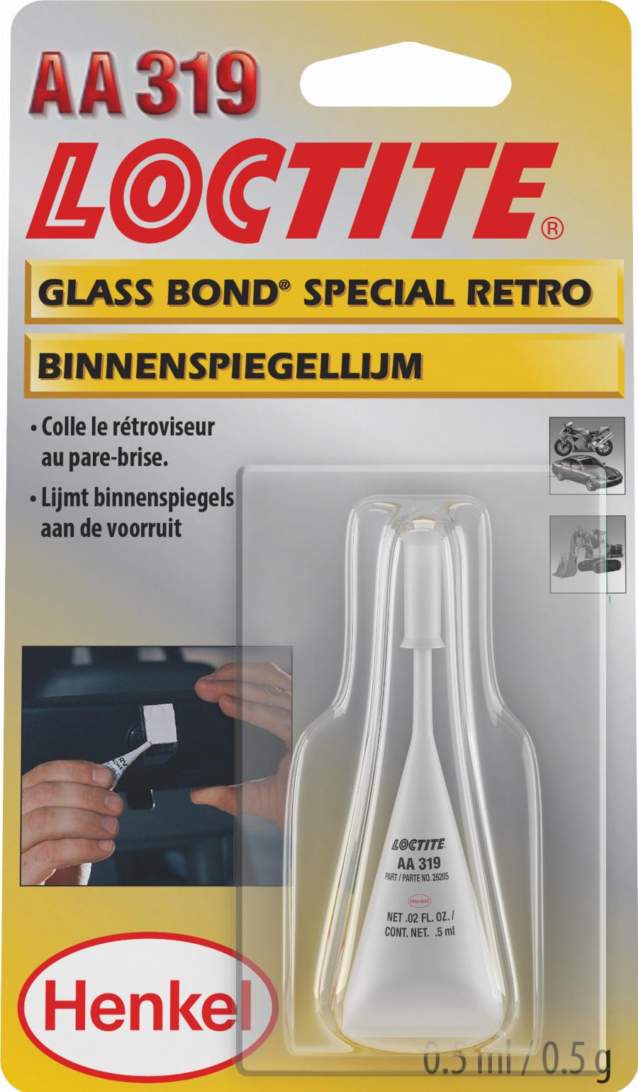 Loctite 195908 - Klej - preparat do szyb i szkła