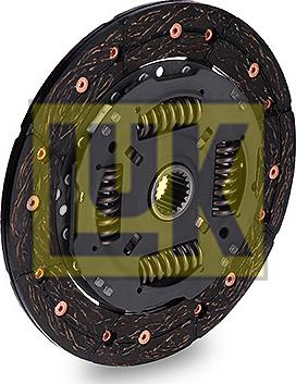 LuK 319 0150 10 - SPRZEGLO TARCZA SIENA 1.4-1.4FLEX 07-09