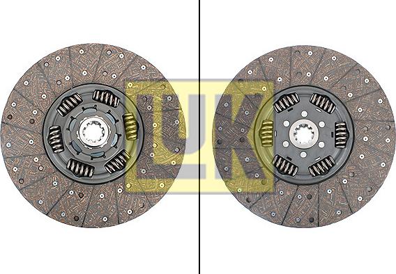 LuK 336 0049 10 — Tarcza sprzęgła
