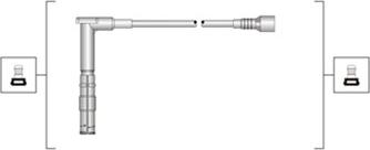 Magneti Marelli 941319170100 — Zestaw przewodów zapłonowych