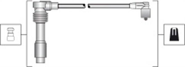Magneti Marelli 941318111294 - PRZEWODY WYS. NAP. CHEVROLET
