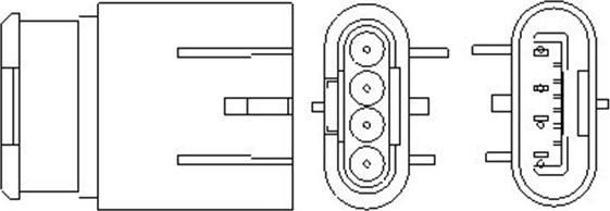 Magneti Marelli 466016355154 — Sonda lambda