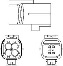Magneti Marelli 466016355163 — Sonda lambda