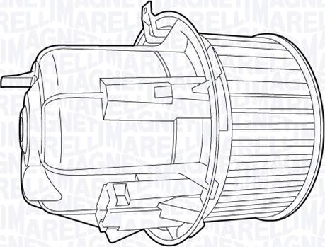 Magneti Marelli 069412704010 — Wentylator wewnętrzny