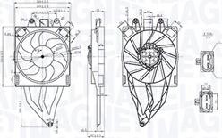 Magneti Marelli 069422854010 — Wentylator, chłodzenie silnika