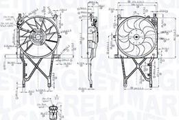 Magneti Marelli 069422863010 - Wentylator chłodnicy
