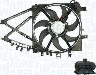 Magneti Marelli 069422712010 - ELEKTROWENTYLATOR CHŁODNICY