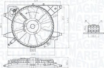 Magneti Marelli 069422789010 - Wentylator chłodnicy