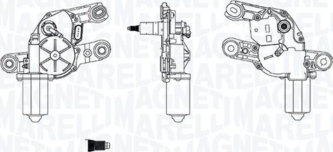 Magneti Marelli 064075800010 — Silnik wycieraczek