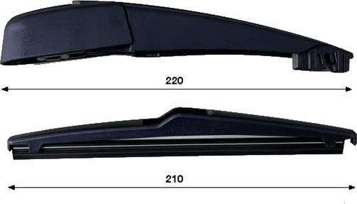 Magneti Marelli 000723180444 — Zestaw wycieraczek, czyszczenie szyb