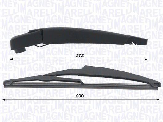 Magneti Marelli 000723180448 — Zestaw wycieraczek, czyszczenie szyb