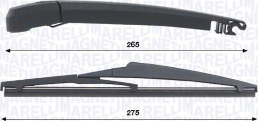 Magneti Marelli 000723180439 — Zestaw wycieraczek, czyszczenie szyb