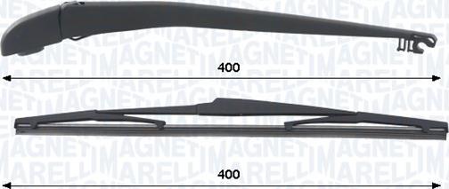 Magneti Marelli 000723180431 — Zestaw wycieraczek, czyszczenie szyb