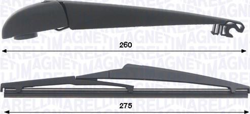 Magneti Marelli 000723180433 — Zestaw wycieraczek, czyszczenie szyb