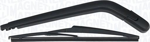 Magneti Marelli 000723180005 - RAMIĘ WYCIERACZKI Z PIÓREM TOYOTA YARIS 03.07 - 04.10 TYŁ