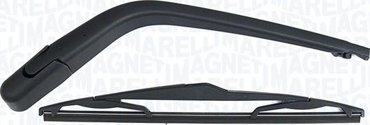 Magneti Marelli 000723180087 - RAMIĘ WYCIERACZKI Z PIÓREM HYUNDAI I10 04.08 - 04.11 TYŁ